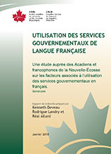Utilisation des services gouvernementaux en français